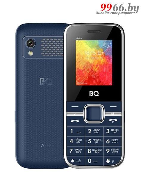Кнопочный сотовый телефон BQ 1868 ART+ синий мобильный - фото 1 - id-p156107275