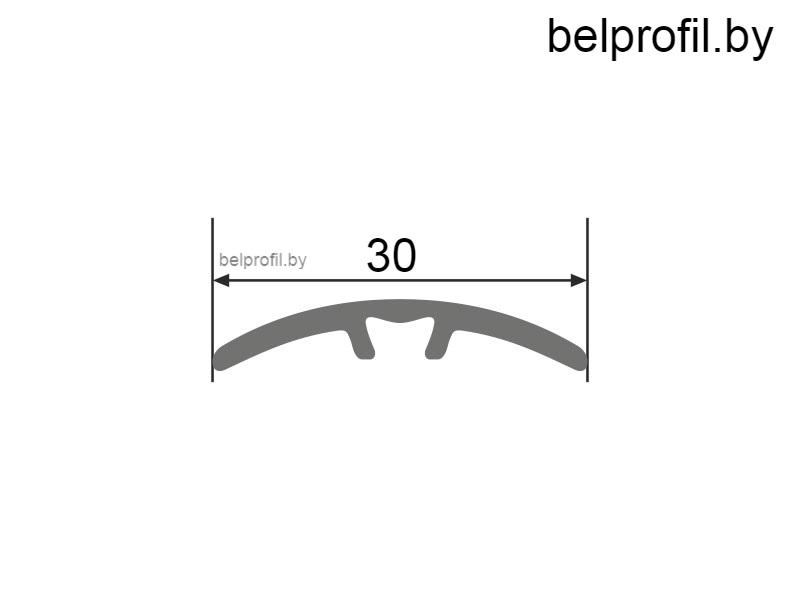 Порог алюм. ламинированный цвет"ДУБ ВЕРДЕН", длина- 270 см - фото 3 - id-p155345285