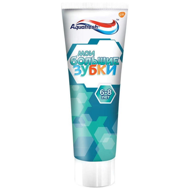 Детская зубная паста Aquafresh "Мои большие зубки",  50 г