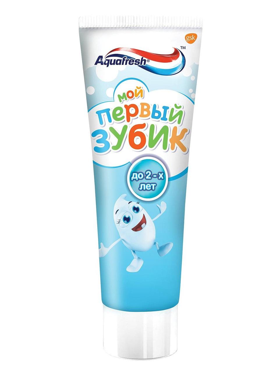 Детская зубная паста Aquafresh "Мой первый зубик", 50 г