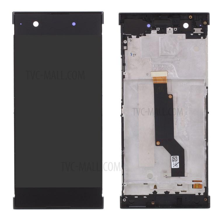 Дисплей (экран) Sony Xperia XA1 G3121 G3112 G3125 G3116 в рамке с тачскрином, черный - фото 2 - id-p84837081