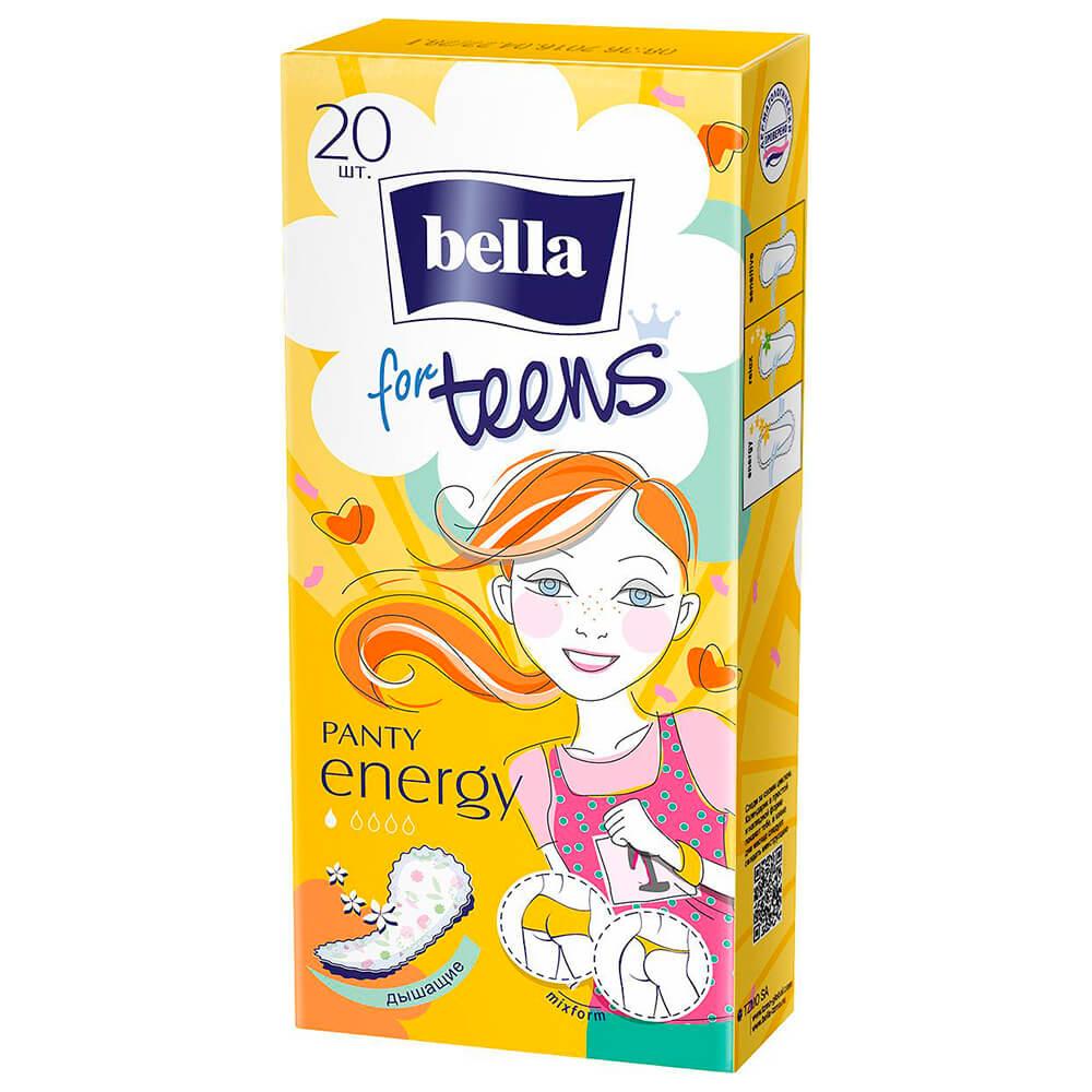 Ежедневные ароматизированные прокладки Bella Panty for Teens Energy Deo, 20 шт