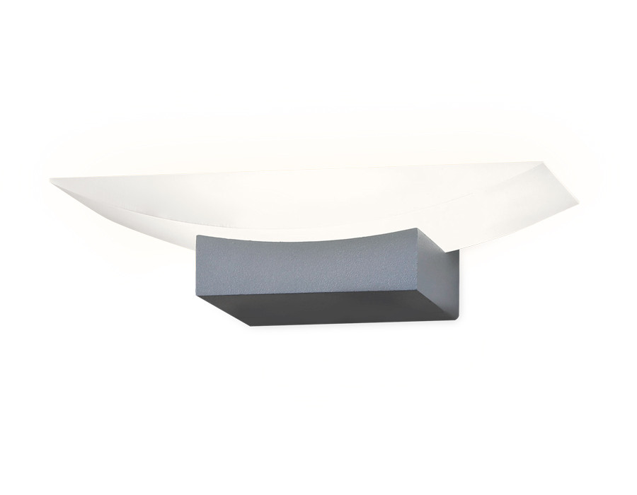 Настенный светодиодный светильник с акрилом Ambrella FW199 SGR серый песок LED 4200K 5W - фото 3 - id-p156200052