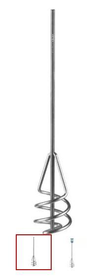 Миксер STAYER "PROFI" оцинкованный, для песчано-гравийных смесей, 100х600мм, на подвеске