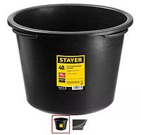 Кадка STAYER "MASTER" строительная пластмассовая, 40л 06098-40