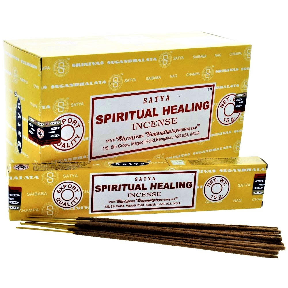 Благовония Духовное Исцеление Сатья, Satya Spiritual Healing, 15 г – лотос и сандал