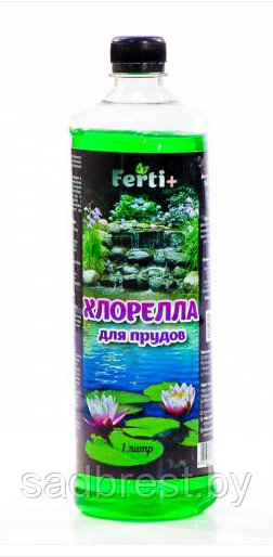 Хлорелла для прудов Ферти + Ferti+, 1 л