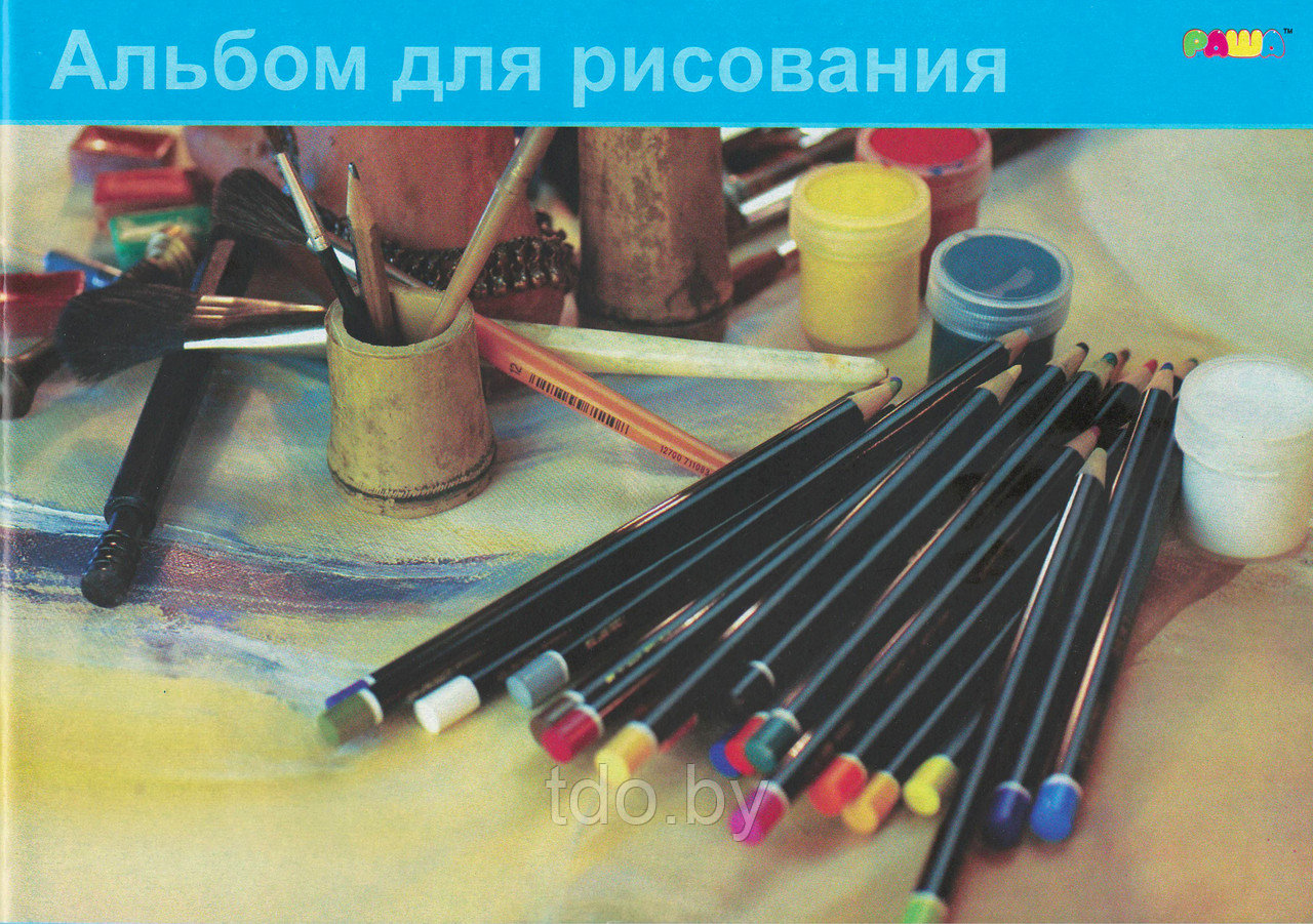 Альбом для рисования 40 листов (на скобе)