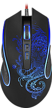 Проводная оптическая игровая мышь Defender Venom GM-640L, 8 кнопок, 1200-3200dpi