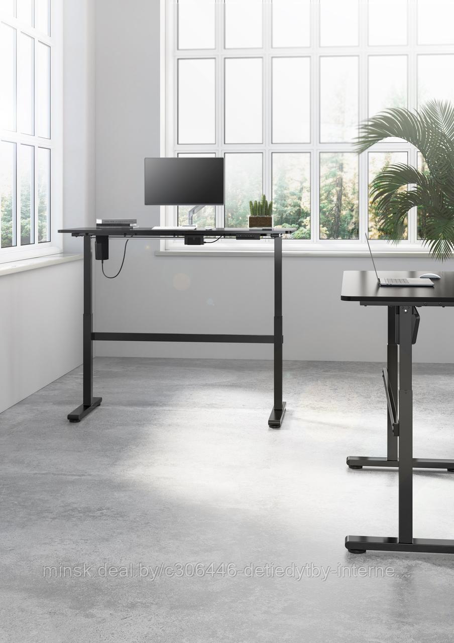 Компьютерный электрорегулируемый стол Electric Full Desk (L) - фото 5 - id-p156222930