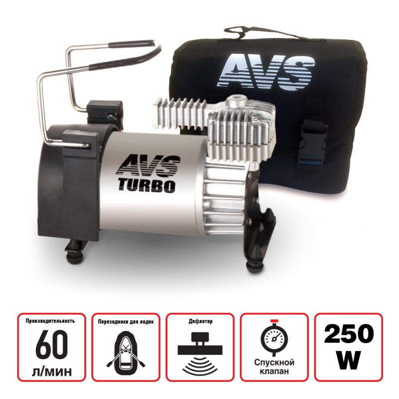 Автомобильный компрессор AVS Turbo KS 600 - фото 1 - id-p156227399