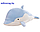 Мягкая игрушка подушка Дельфин большой 80 см!, фото 2