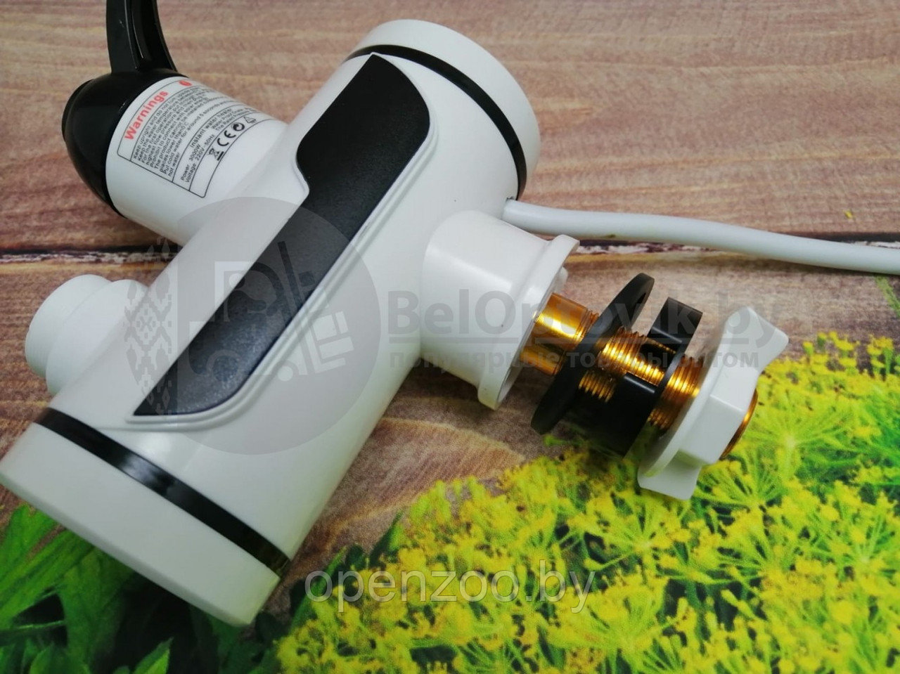 Проточный электрический водонагреватель Instant Electric Heating Water Faucet NEW RX-001 Матовый - фото 3 - id-p156271814