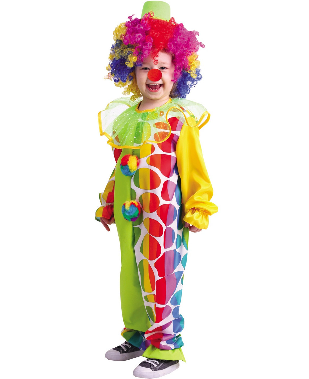Детский карнавальный костюм Клоун Пуговка 2014 к-19 - фото 1 - id-p153900692