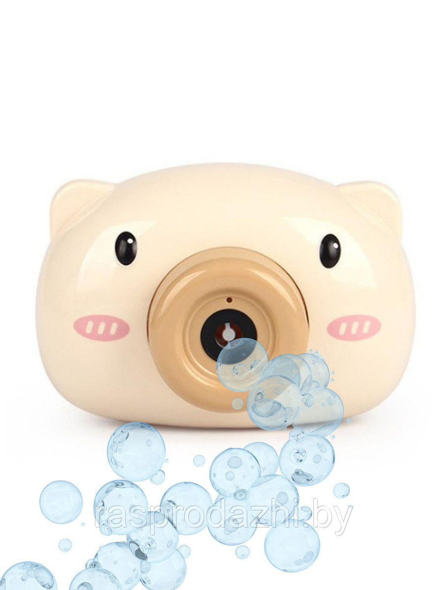Мыльные пузыри в виде фотоаппарата Мишка Bubble Camera