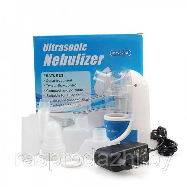 Ингалятор (небулайзер) ультразвуковой Ultrasonic Nebulizer MY-520A - фото 2 - id-p156316995