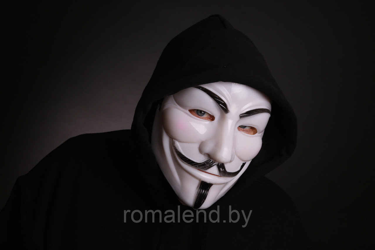 Маска Анонимуса (Гая Фокса) - фото 3 - id-p156348074