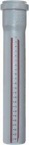 Труба ПП OSTENDORF HT Safe (ø50, 250 мм) для внутренней канализации