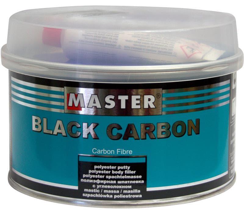 TROTON 1736 Шпатлёвка MASTER Black Carbon 500 мл 0,9кг с углеволокном - фото 1 - id-p156360049