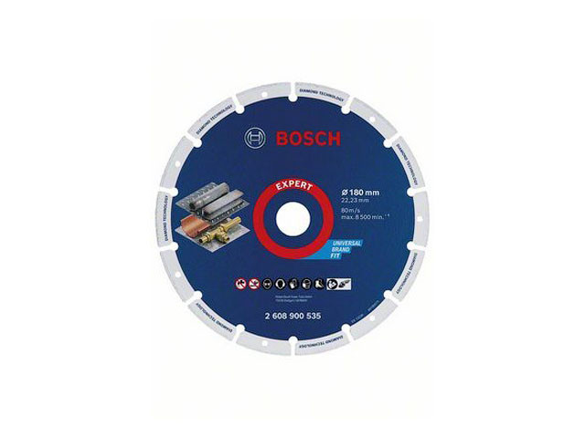 Алмазный круг 180х22, 23 мм по металлу Expert for Metal  BOSCH