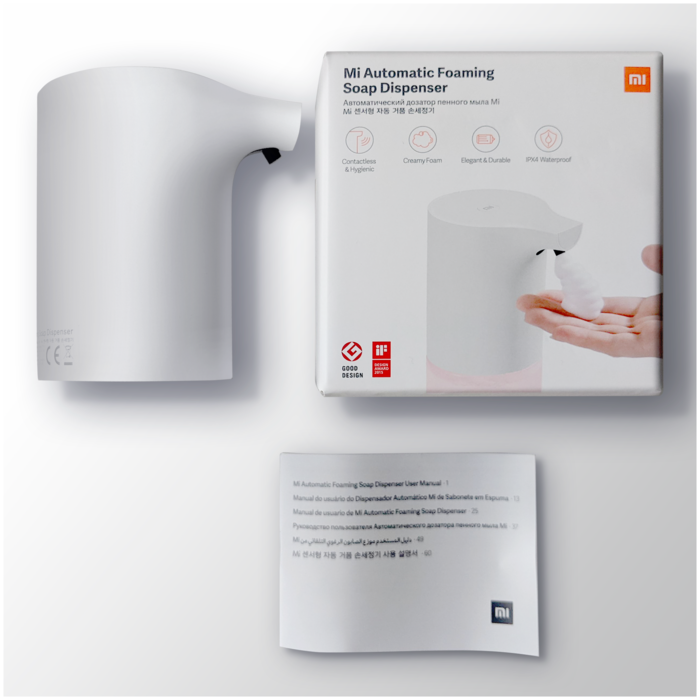 Дозатор для жидкого мыла (Только голова) Xiaomi Mi Automatic Foaming Soap Dispenser - фото 2 - id-p156366525