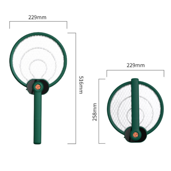 Мухобойка электрическая складная Electronic Mosquito Swatter от мух, комаров, москитов, мошек - фото 8 - id-p156372339