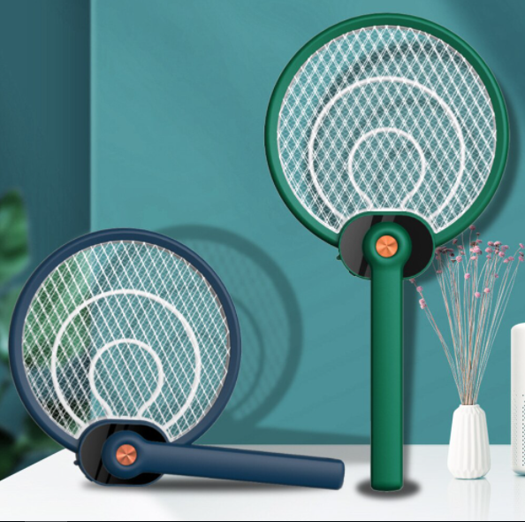 Мухобойка электрическая складная Electronic Mosquito Swatter от мух, комаров, москитов, мошек - фото 1 - id-p156372346
