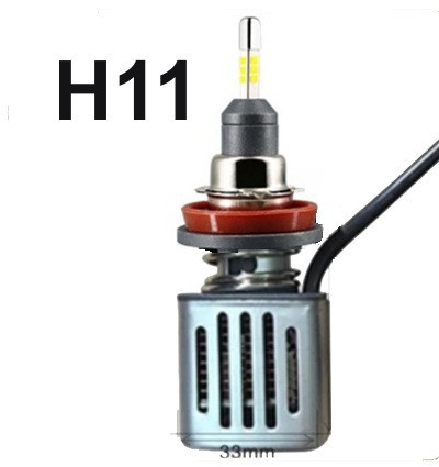 H11 Светодиодные лампы в головной свет F3 на матрице CSP Samsung к-т