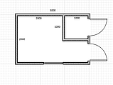 Хозблок (БЫТОВКА) 2в1 2х3 с ТУАЛЕТОМ и окошком (1 шт), фото 2