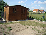 Хозблок (БЫТОВКА) "Могилев" 5х3 с дровником и окном, фото 3