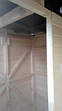 Хозблок (БЫТОВКА) ОАЗИС 2в1 3х1,5 ТУАЛЕТ и душ с окном и раздевалкой, фото 4
