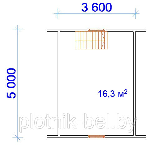 САДОВЫЙ ДОМИК с мансардой и верандой 5,6х5 (СД-15.4) - фото 3 - id-p65458504