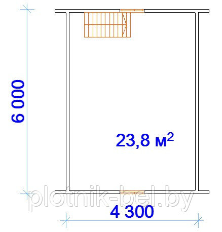 САДОВЫЙ ДОМИК с мансардой и террасой 7х6 (СД-34.4) - фото 3 - id-p65459216