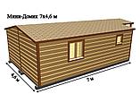 САДОВЫЙ ДОМИК с террасой 7х4,6 (СД-85.0), фото 7