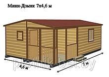 САДОВЫЙ ДОМИК 7х4,6 (СД-80.0)