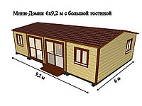 САДОВЫЙ ДОМИК с террасой 6х9,2 (СД-112.0)