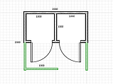 Хозблок (БЫТОВКА) "Хуторок-2" 2в1 2х2 ТУАЛЕТ с ДУШЕМ, фото 2