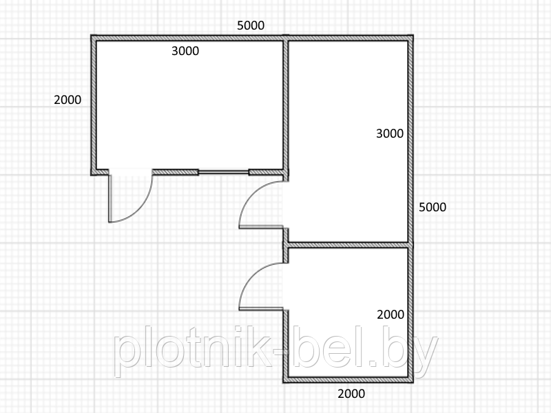 Угловой хозблок (БЫТОВКА) 3в1 5х2-5х2 - фото 2 - id-p117306869