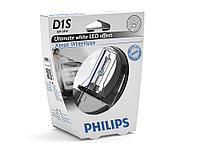 Лампа ксеноновая D1S Philips WhiteVision Ultimate white LED effect