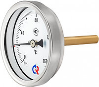 Термометр биметаллический БТ-41.211(0-160С) G1/2.80.1,5 осевой d=80мм