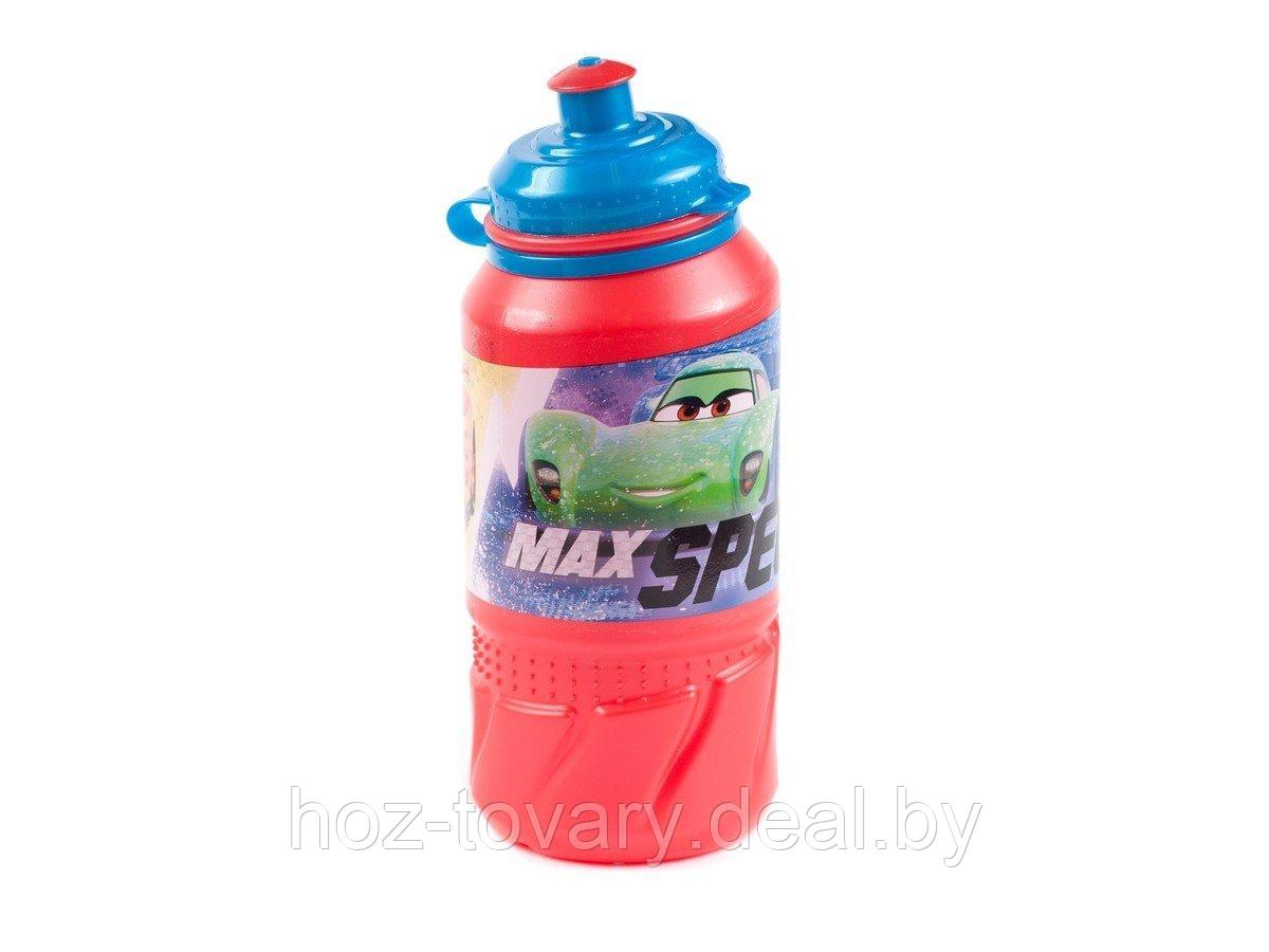 Бутылка пластмассовая для питья детская ТАЧКИ 420 мл арт. 12601001 - фото 1 - id-p156391350
