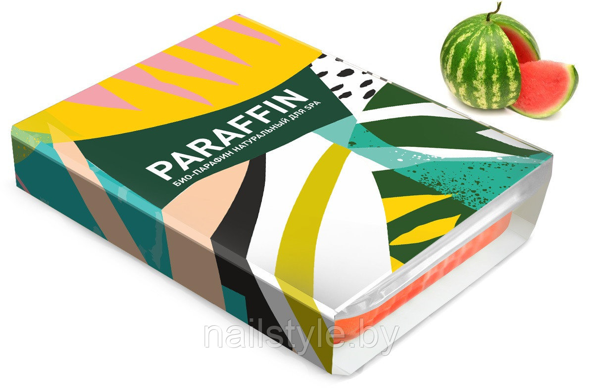 Био-Парафин косметический для SPA PARAFFIN со вкусом арбуза 500мл (450 гр) - фото 1 - id-p156391787