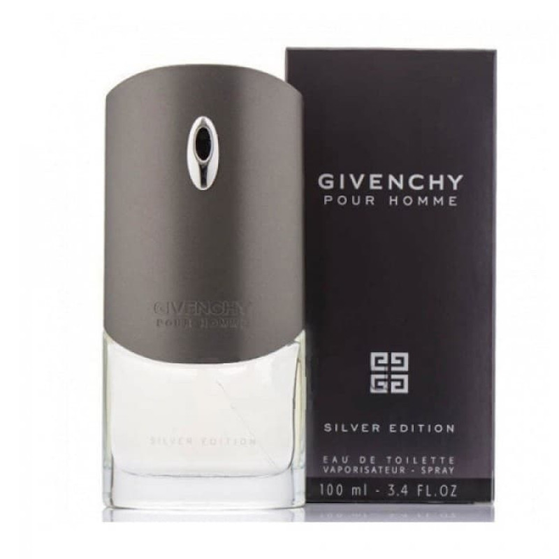 Акция 1+1=3 Мужская туалетная вода Givenchy Pour Homme Silver Edition edt 100ml