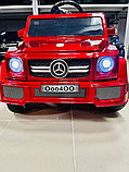 Детский электромобиль RiverToys Mercedes-Benz O004OO VIP (красный) вишневый глянец автокраска, фото 4