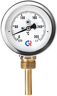 Термометр биметаллический БТ-32.211(0-120С) G1/2.200.2,5 радиальный d=63мм