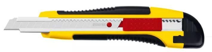 Нож STAYER "MASTER" с выдвижным сегмент. лезвием, пластмас., упроч., 9мм - фото 2 - id-p154887199