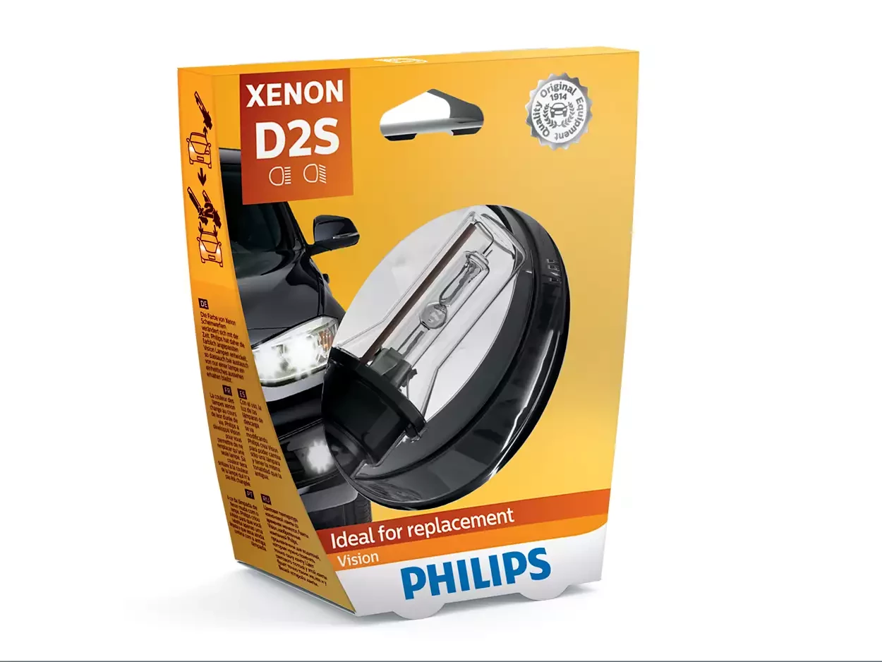 Лампа ксеноновая D2S Philips Xenon Vision 4600K - фото 1 - id-p156434636
