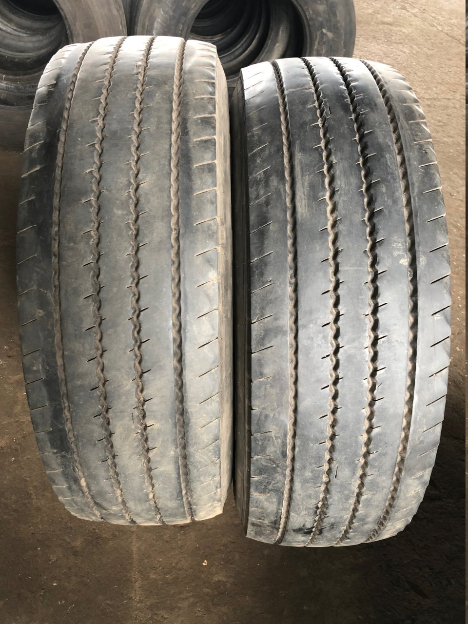 Шины грузовые б/у КАМА NF-202 315/70 R22,5, рулевая ось, 2 шт.