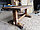 Стол садовый и банный из массива сосны "Кладезь" 1,6 метра, фото 2