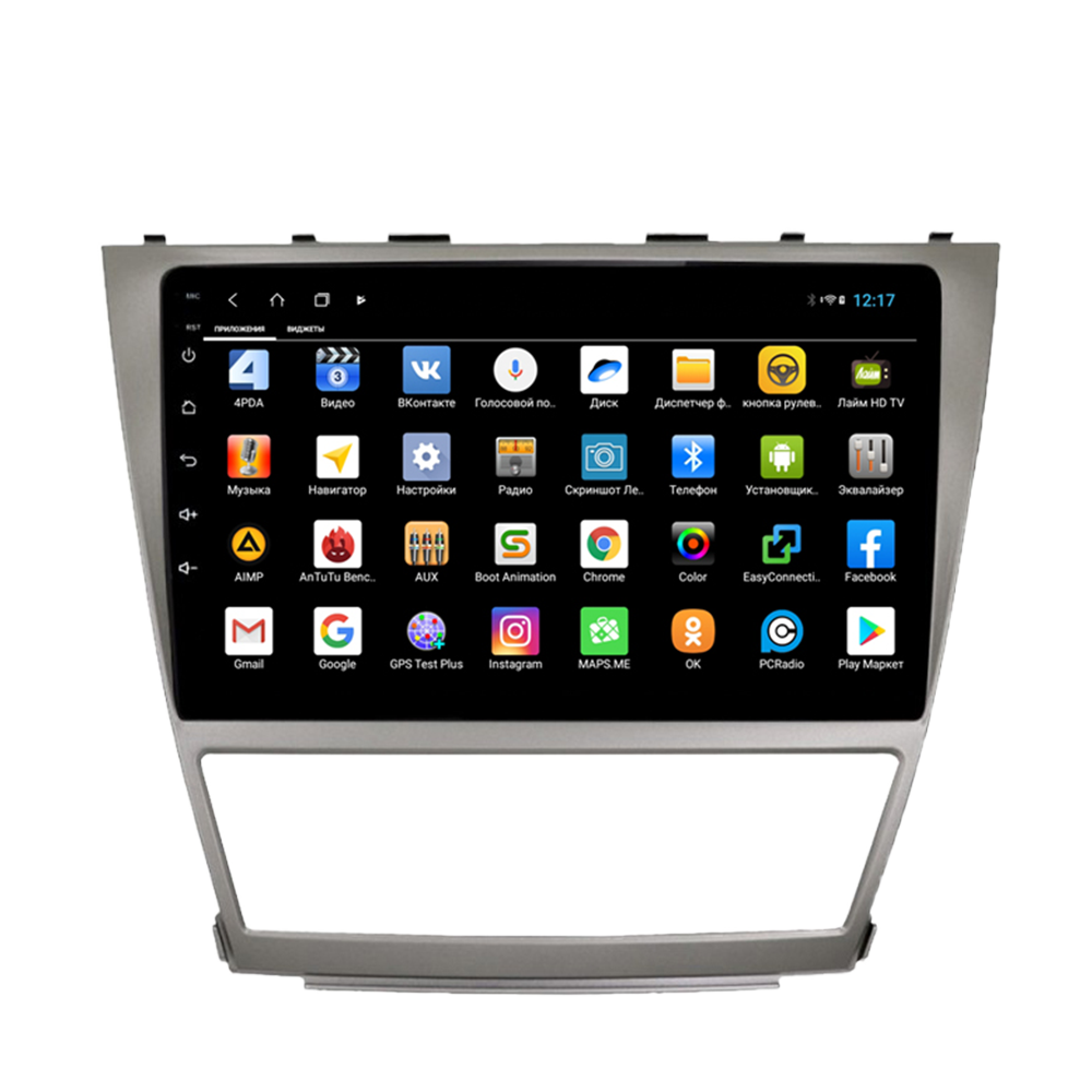 Штатная магнитола Parafar для Toyota Camry V40 на Android 13 8/128GB+4G модем - фото 2 - id-p156448548